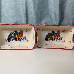 Temptations Red and White Bakeware Set for Your Kitchen